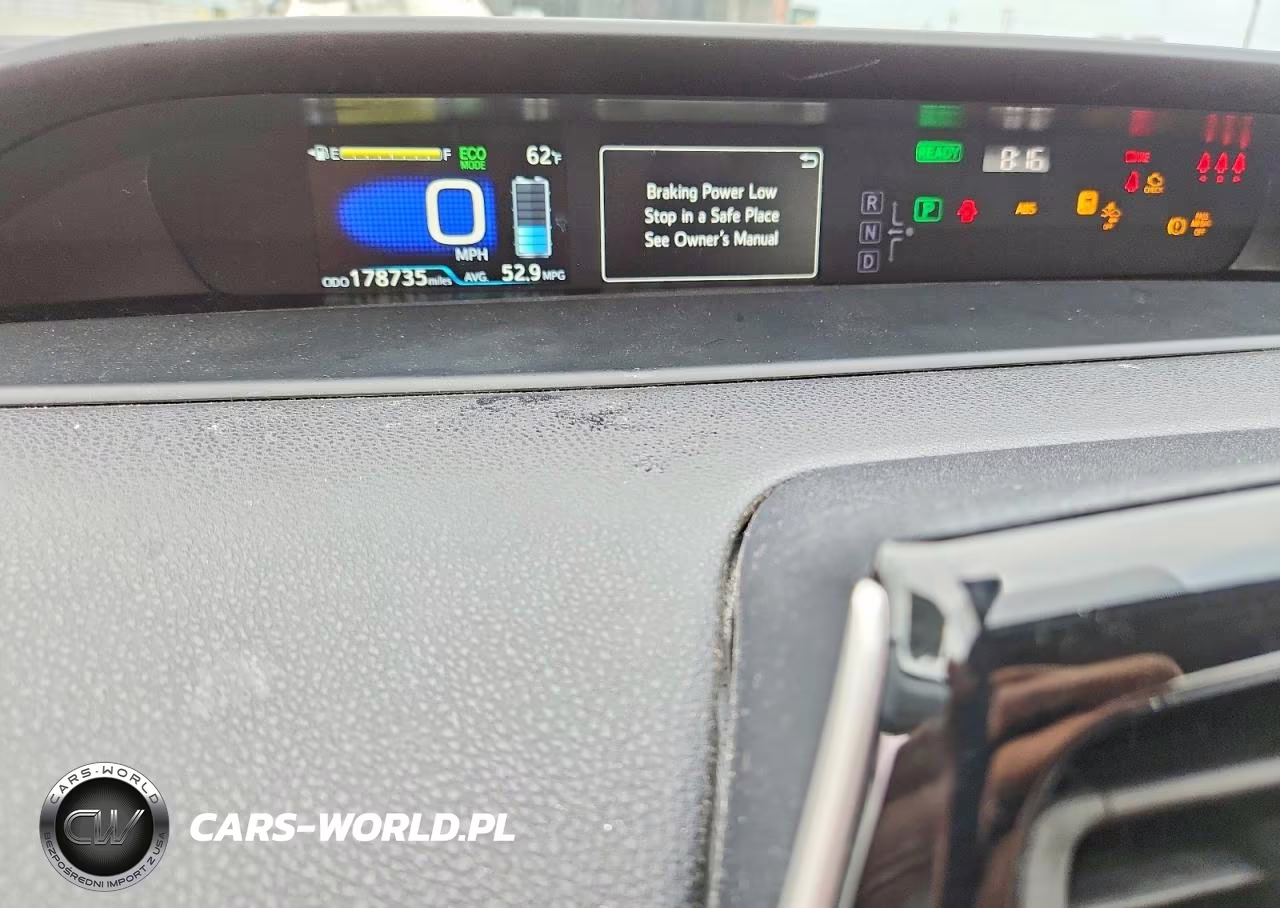 2019 Toyota Prius I VIN:JTDKARFU0K3090059 - 9