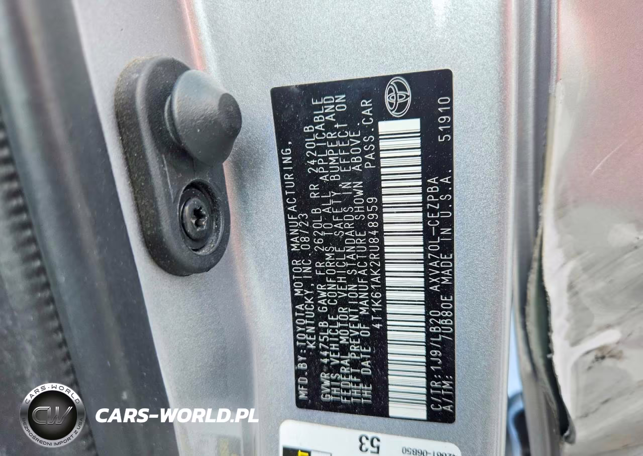 2024 Toyota Camry Xse VIN:4T1K61AK2RU848959 - 12