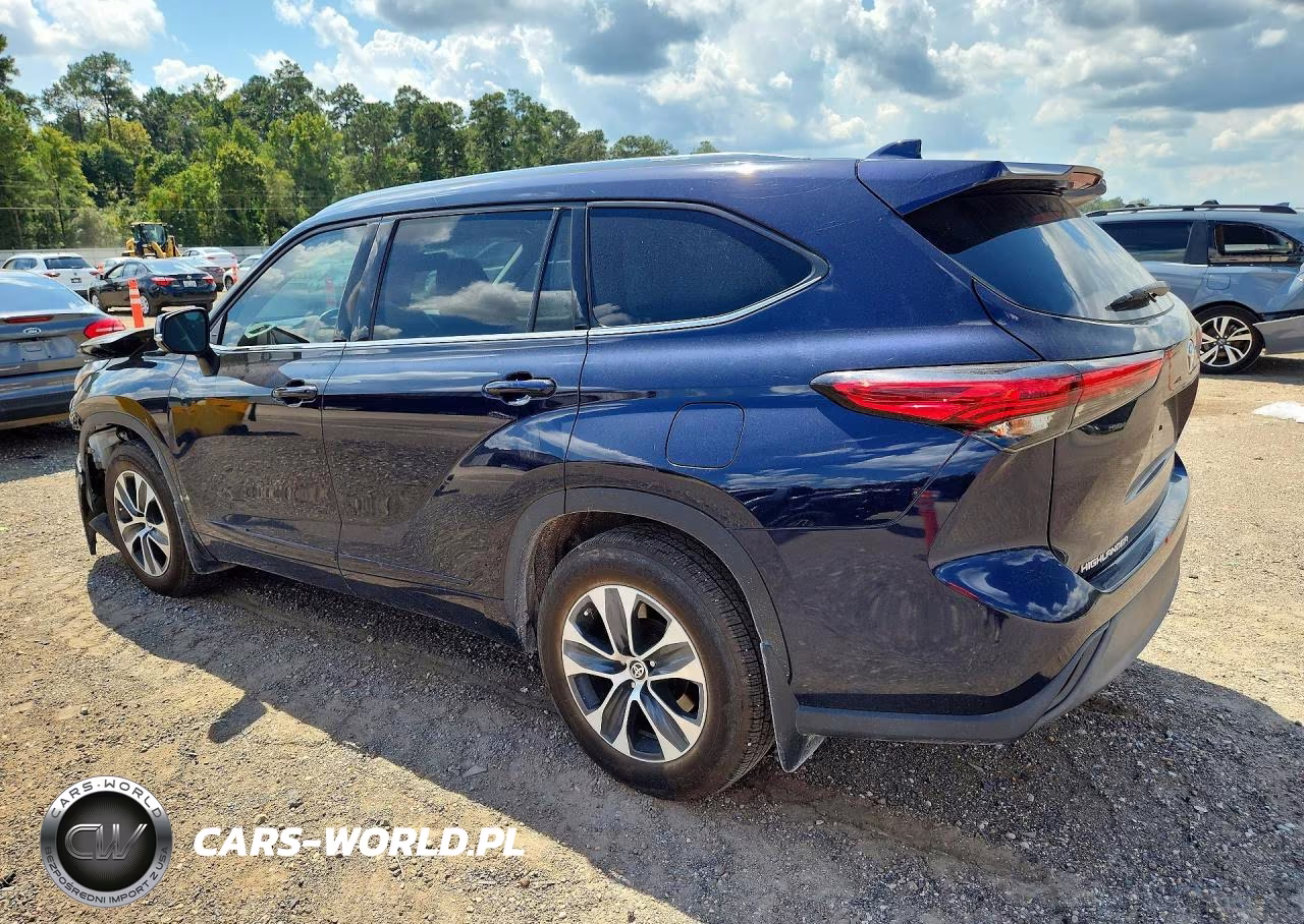 2021 Toyota Highlander Xle VIN:5TDGZRAH0MS033855 - 2
