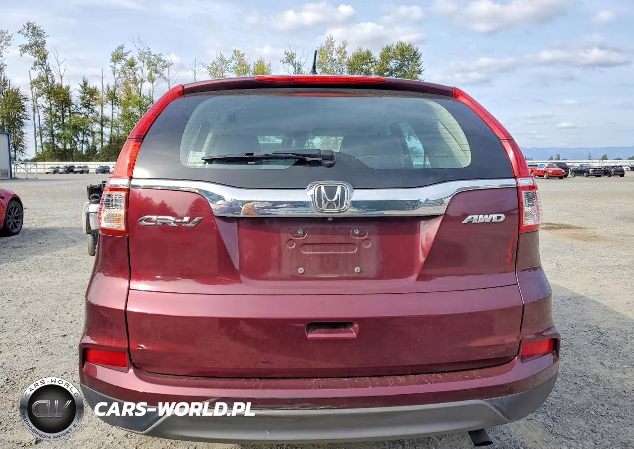 2015 Honda Cr-V Lx VIN:5J6RM4H31FL086308 - 6