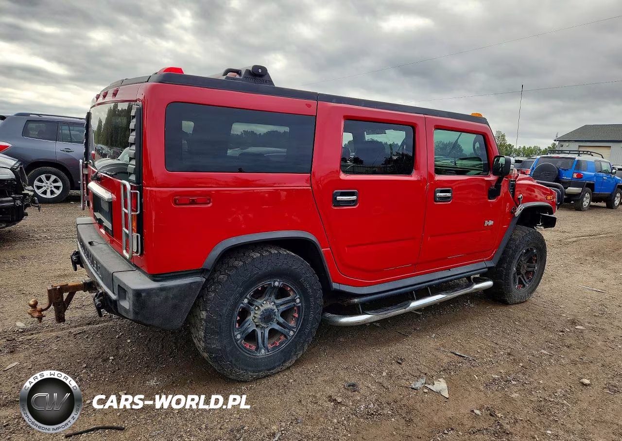 2004 Hummer H2 VIN:5GRGN23U04H115455 - 3