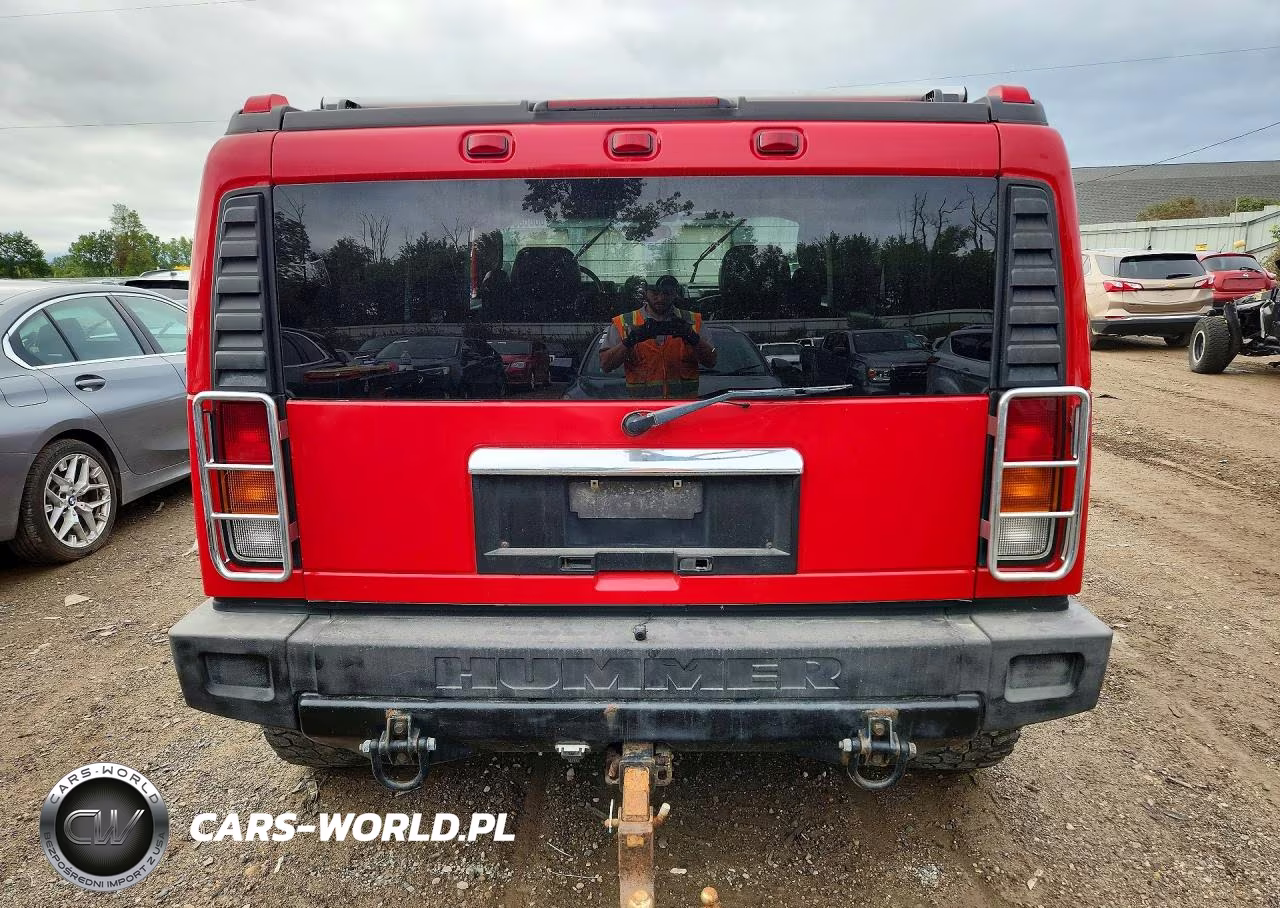 2004 Hummer H2 VIN:5GRGN23U04H115455 - 6