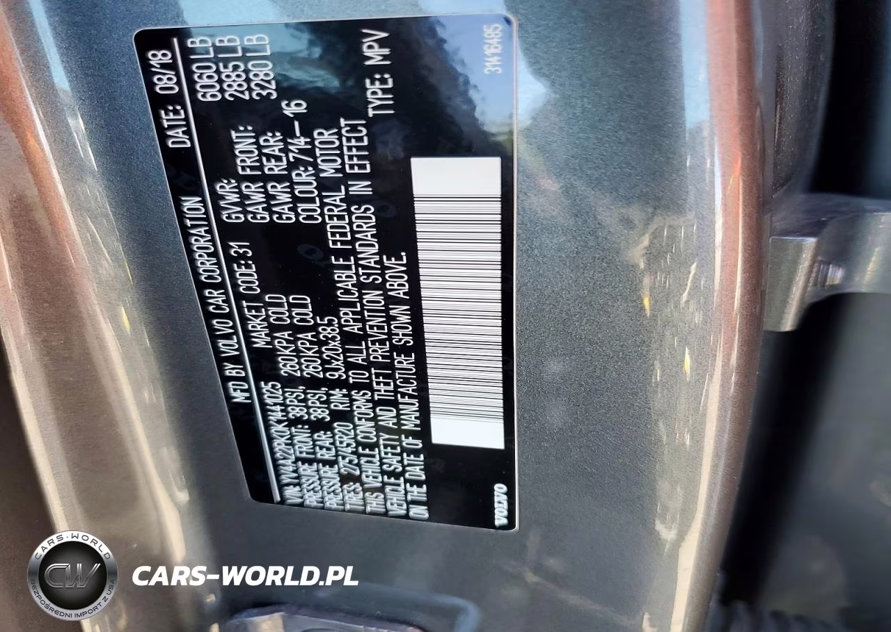 2019 Volvo Xc90 T6 Momentum VIN:YV4A22PK0K1441025 - 14
