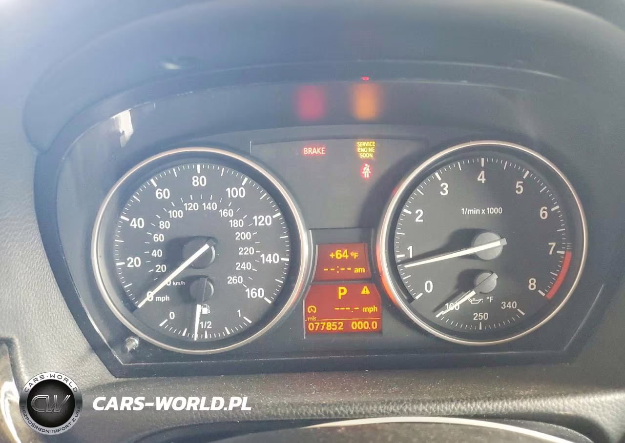 2008 BMW 328 I Sulev VIN:WBAWV13528P120228 - 9