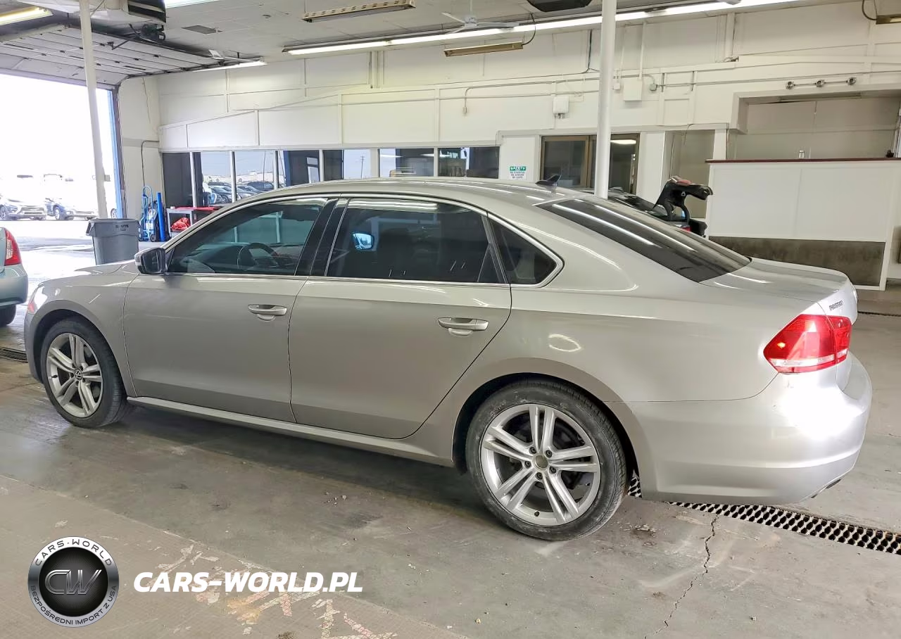 2014 Volkswagen Passat Se VIN:1VWBN7A37EC099429 - 2