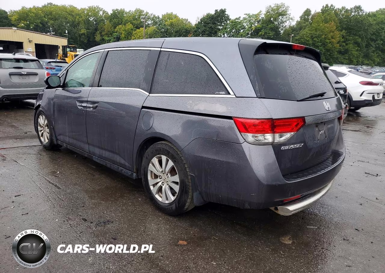 2014 Honda Odyssey Exl VIN:5FNRL5H63EB062814 - 2