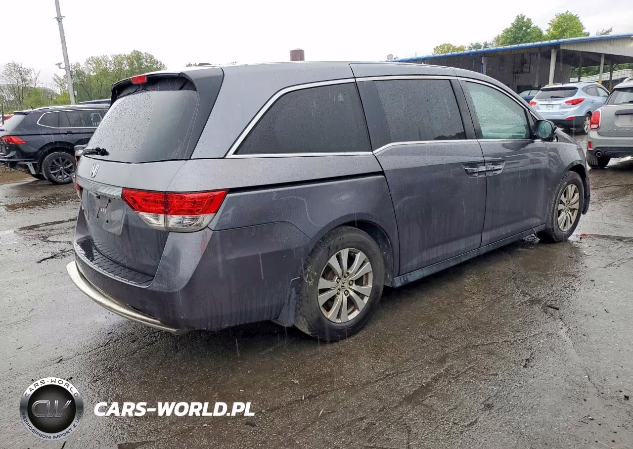 2014 Honda Odyssey Exl VIN:5FNRL5H63EB062814 - 3