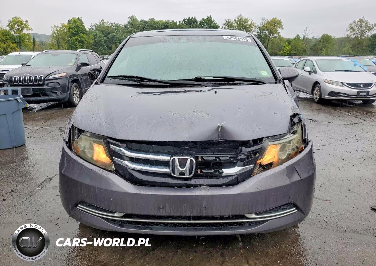 2014 Honda Odyssey Exl VIN:5FNRL5H63EB062814 - 5