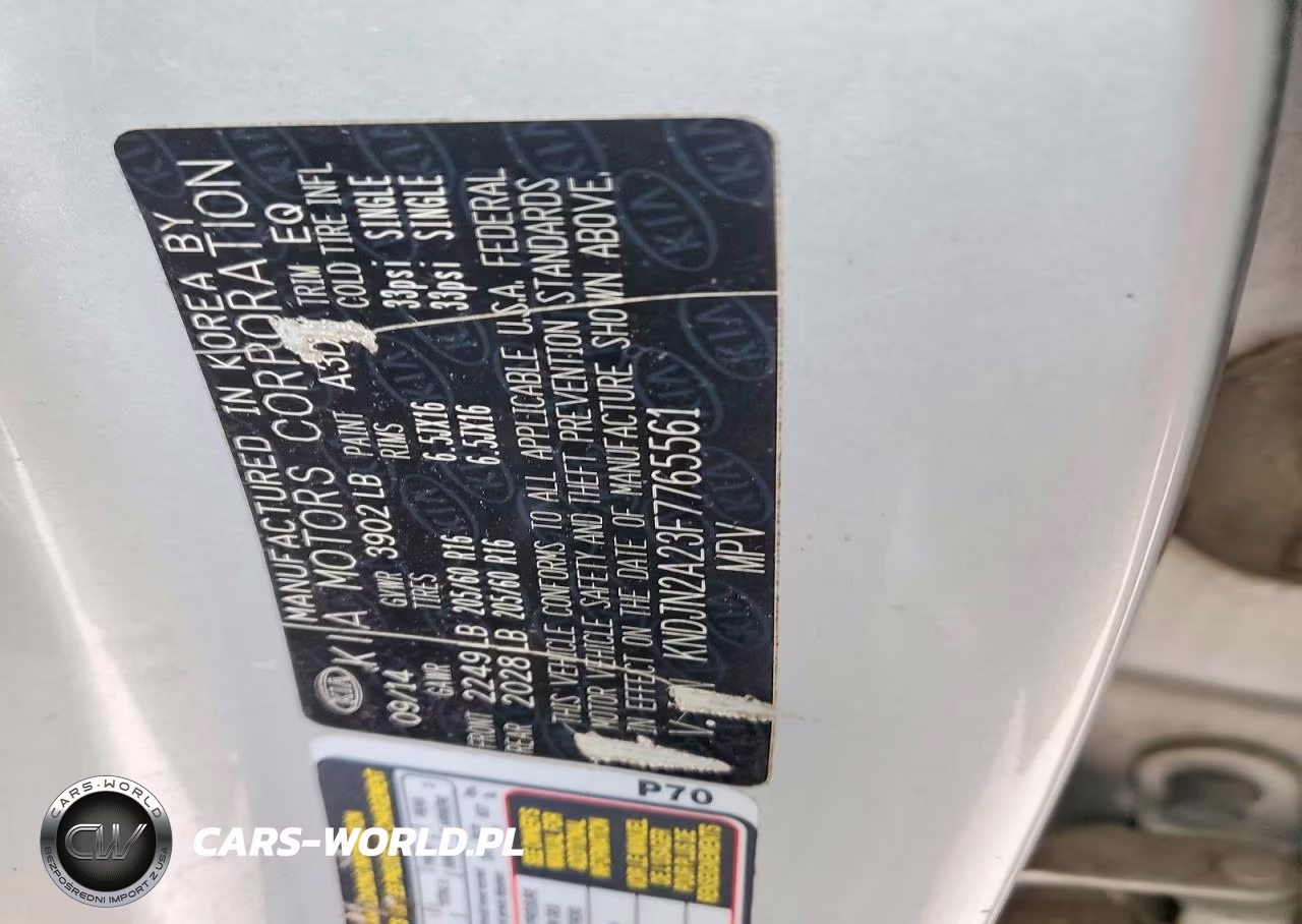 2015 Kia Soul Base VIN:KNDJN2A23F7765561 - 13