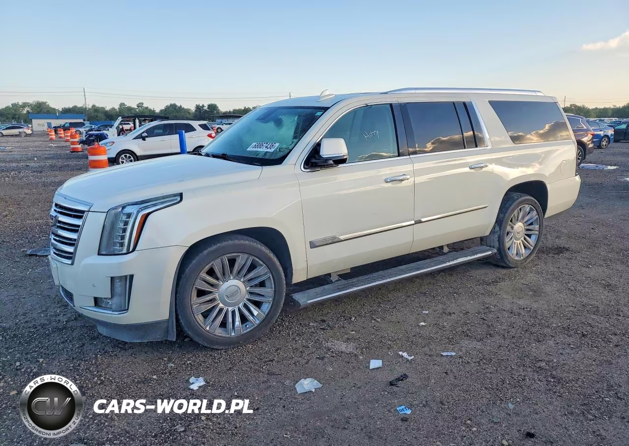 2015 Cadillac Escalade Esv Platinum VIN:1GYS4UKJXFR737991 - 1