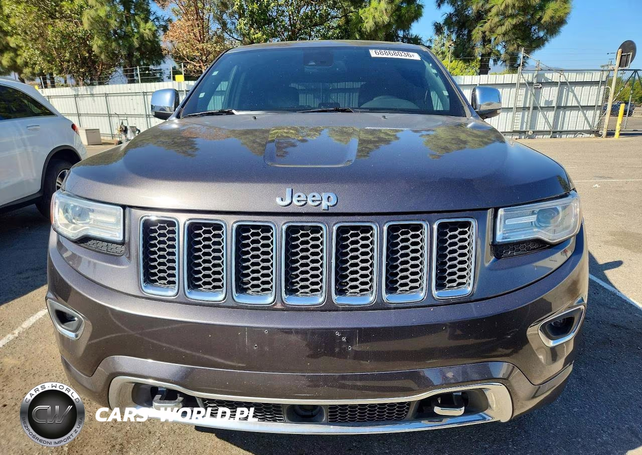 2015 Jeep Grand Cherokee Overland VIN:1C4RJFCG2FC827957 - 5