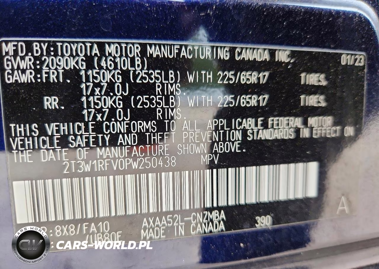 2023 Toyota Rav4 Xle VIN:2T3W1RFV0PW250438 - 14