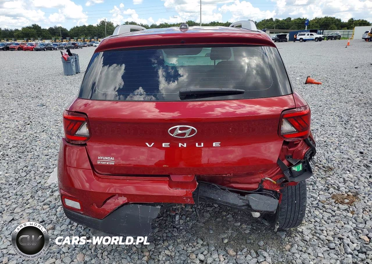 2024 Hyundai Venue Sel VIN:KMHRC8A31RU301674 - 6