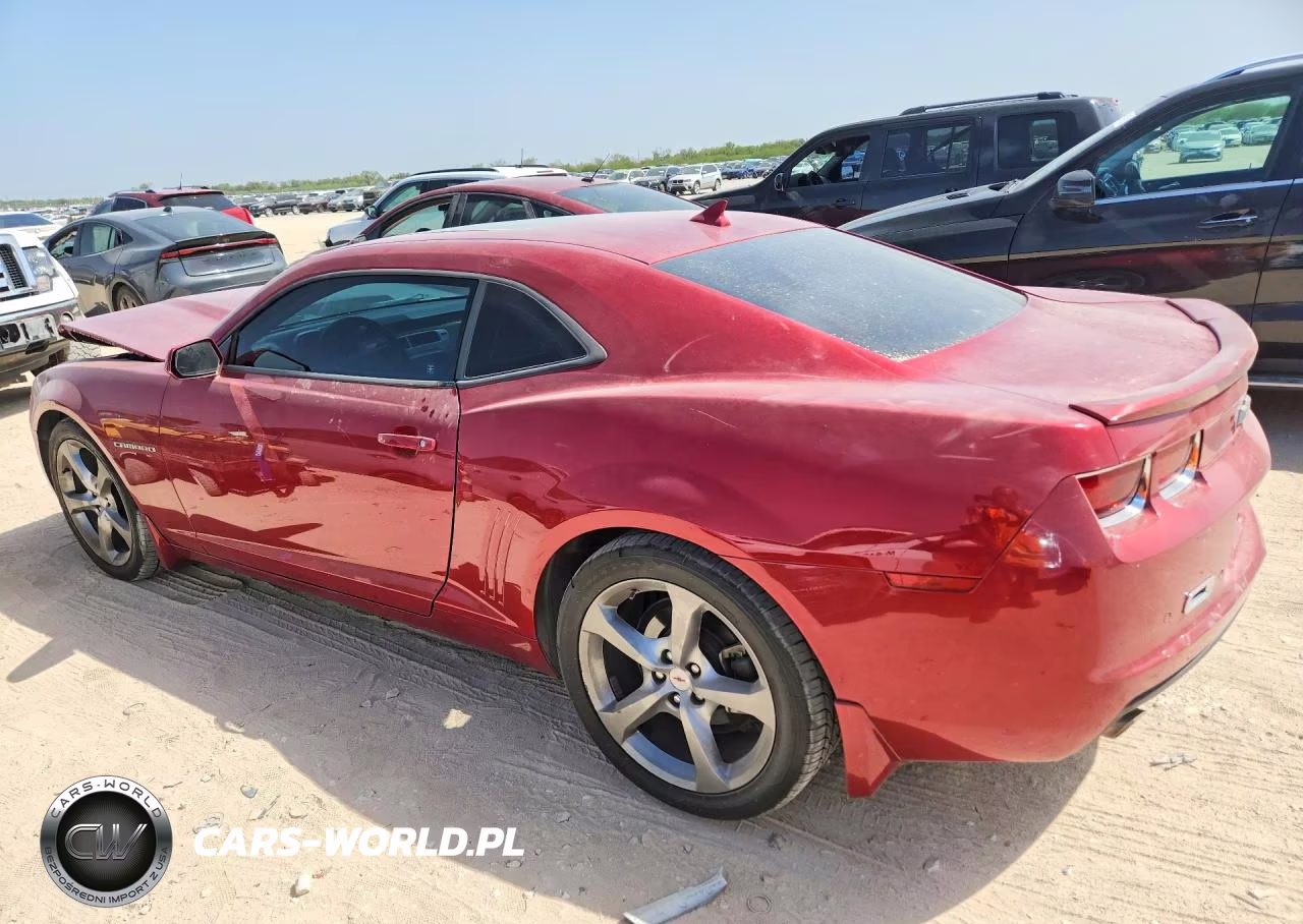 2013 Chevrolet Camaro Lt VIN:2G1FC1E35D9155173 - 2