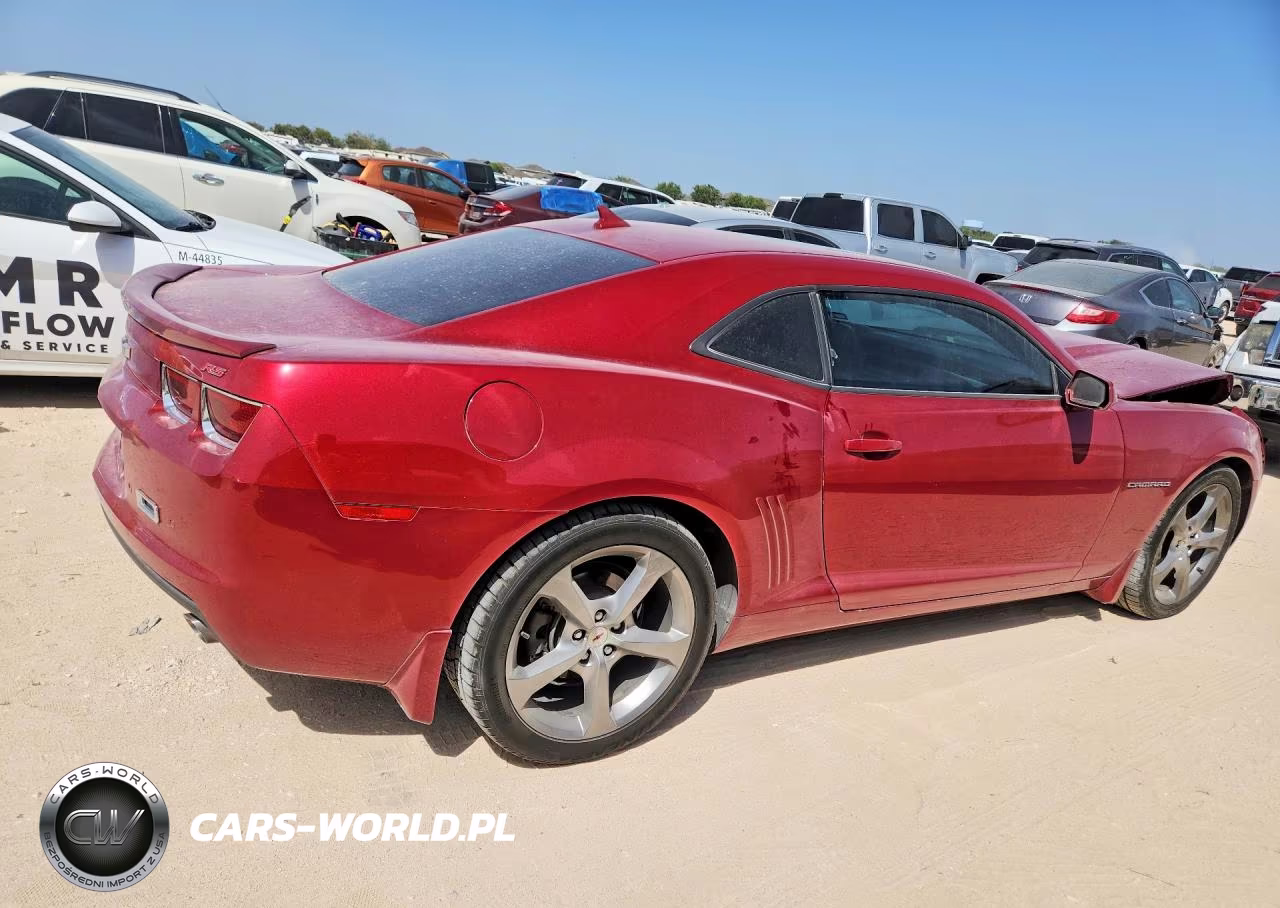 2013 Chevrolet Camaro Lt VIN:2G1FC1E35D9155173 - 3