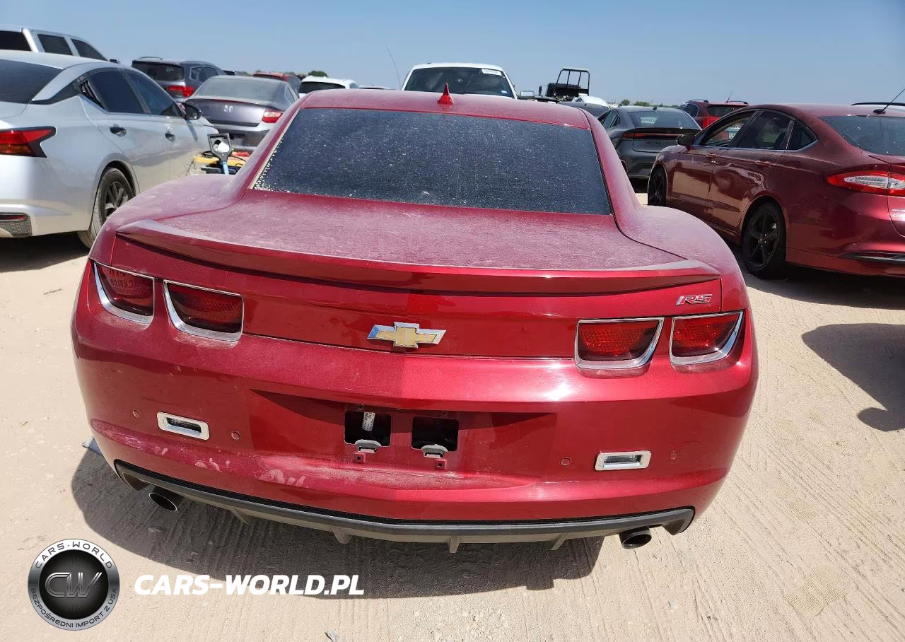 2013 Chevrolet Camaro Lt VIN:2G1FC1E35D9155173 - 6