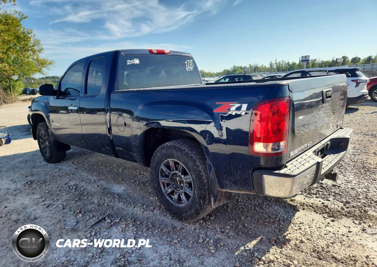 2011 GMC Sierra K1500 Slt VIN:1GTR2WE37BZ129066 - 2