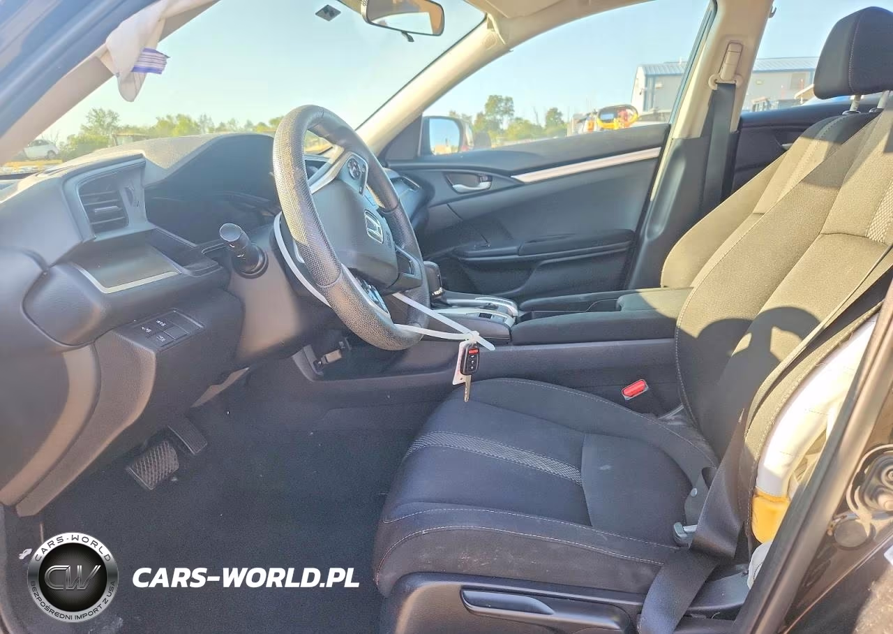 2020 Honda Civic Lx VIN:2HGFC2F69LH587213 - 7