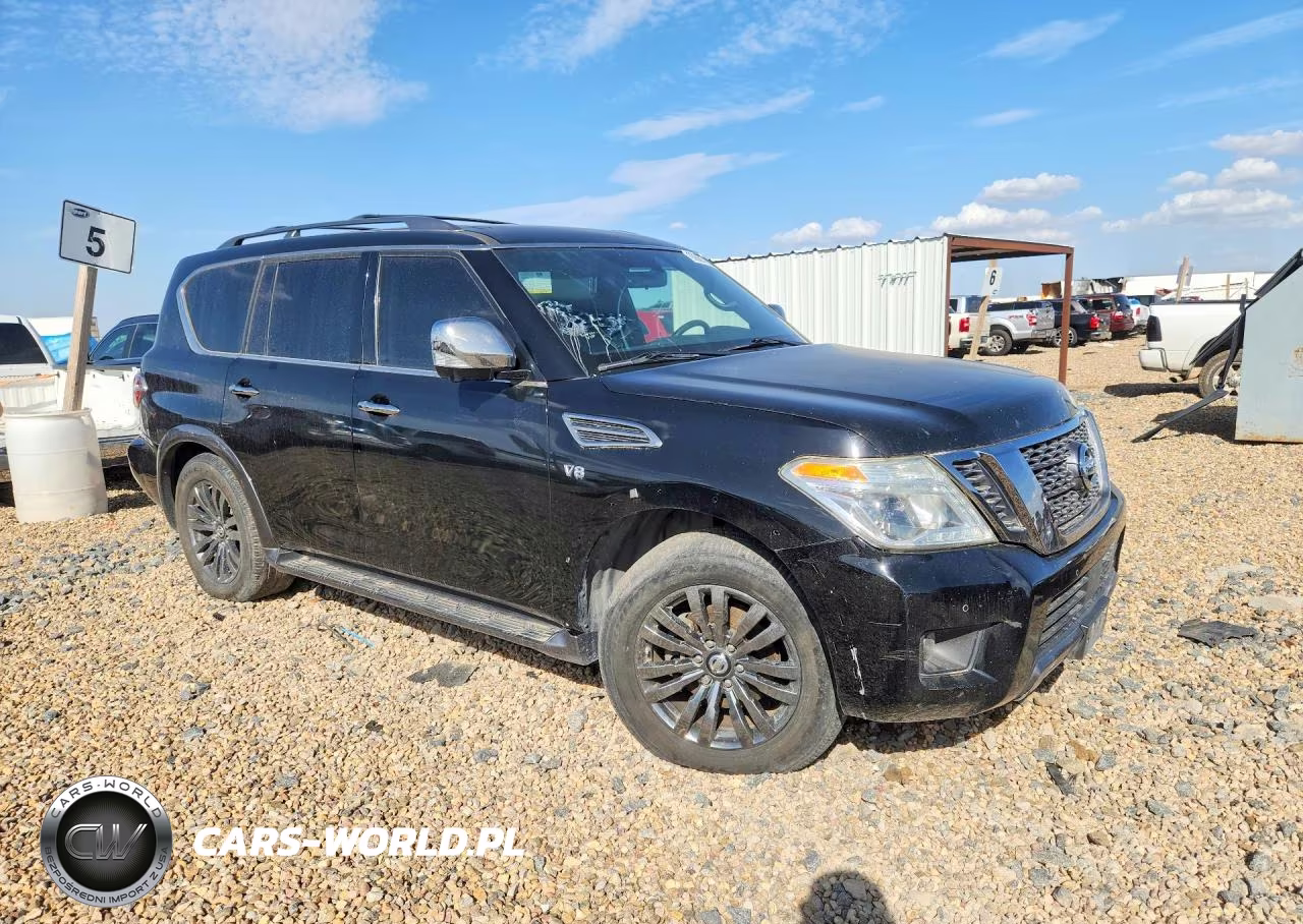 2018 Nissan Armada Platinum VIN:JN8AY2NF7J9333190 - 4