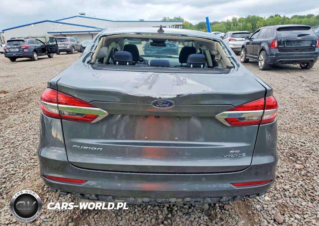 2019 Ford Fusion Se VIN:3FA6P0LU1KR107698 - 6