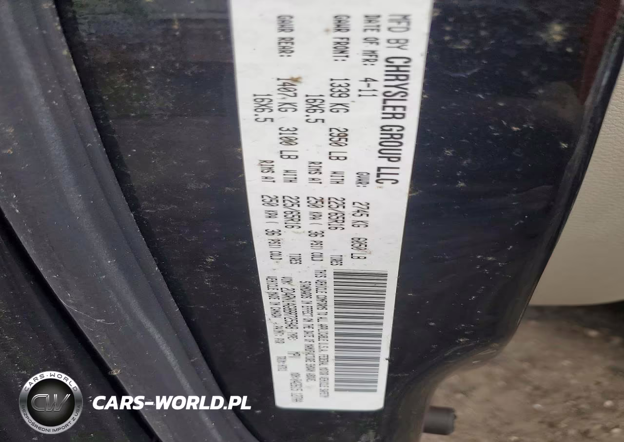 2011 Dodge Grand Caravan C-V VIN:2D4RN1AG8BR725948 - 12