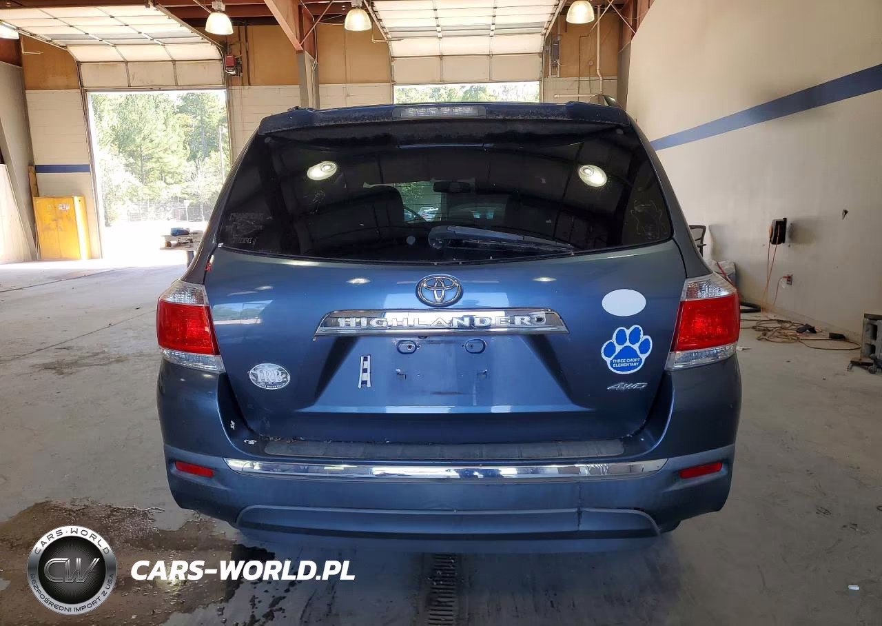 2012 Toyota Highlander Se VIN:5TDBK3EH2CS101125 - 6
