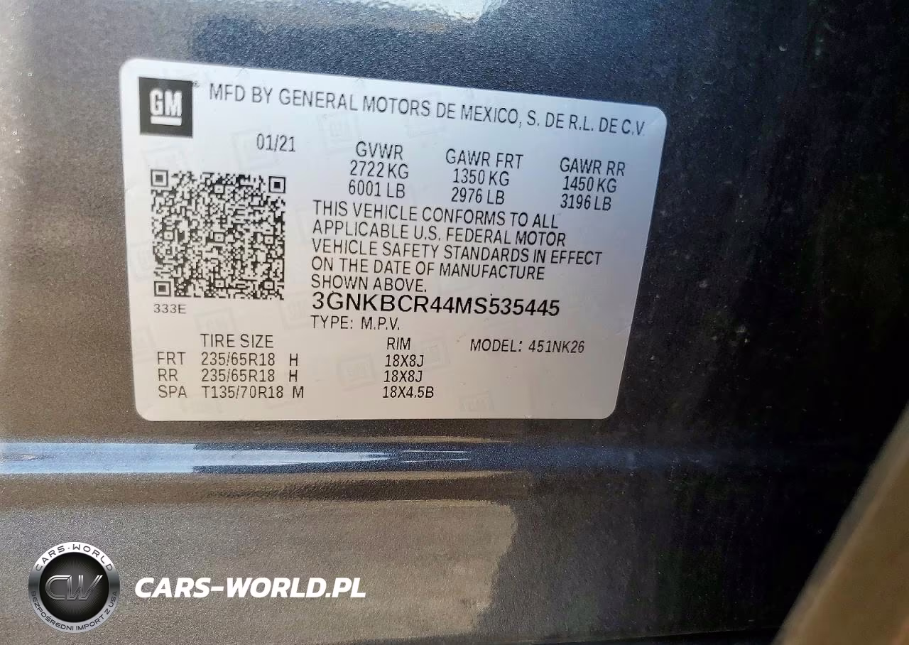 2021 Chevrolet Blazer 2Lt VIN:3GNKBCR44MS535445 - 13