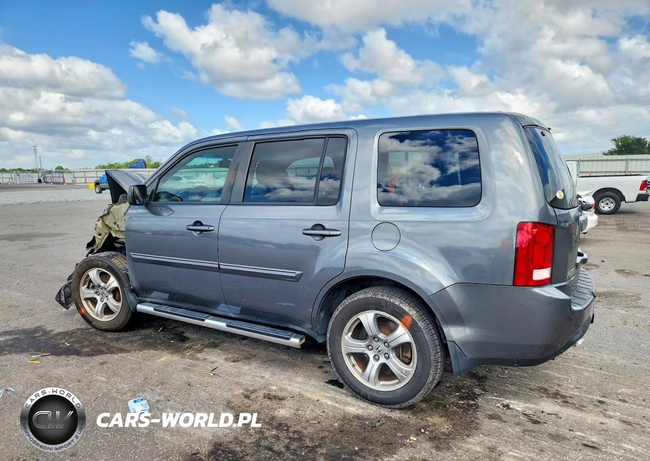 2013 Honda Pilot Exl VIN:5FNYF3H57DB007084 - 2