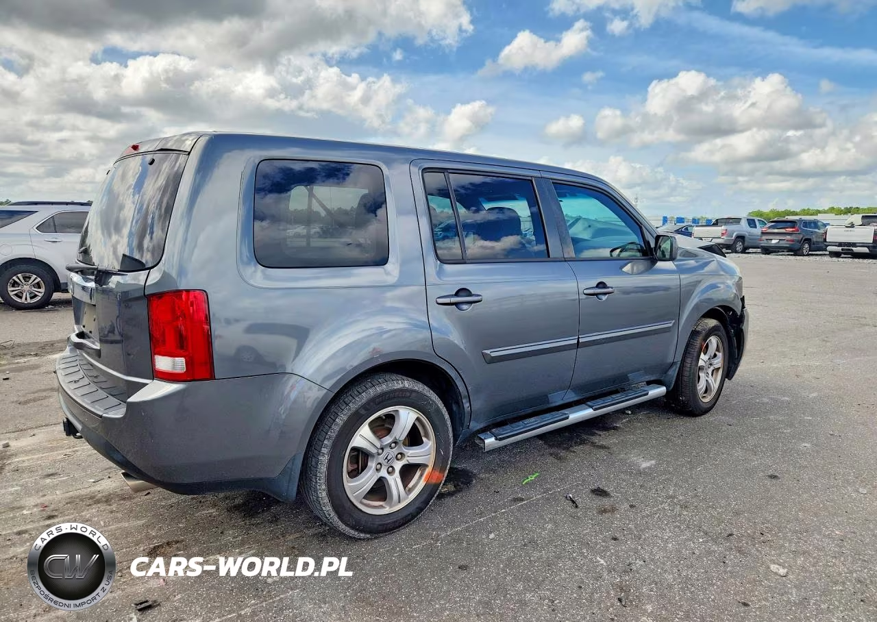 2013 Honda Pilot Exl VIN:5FNYF3H57DB007084 - 3
