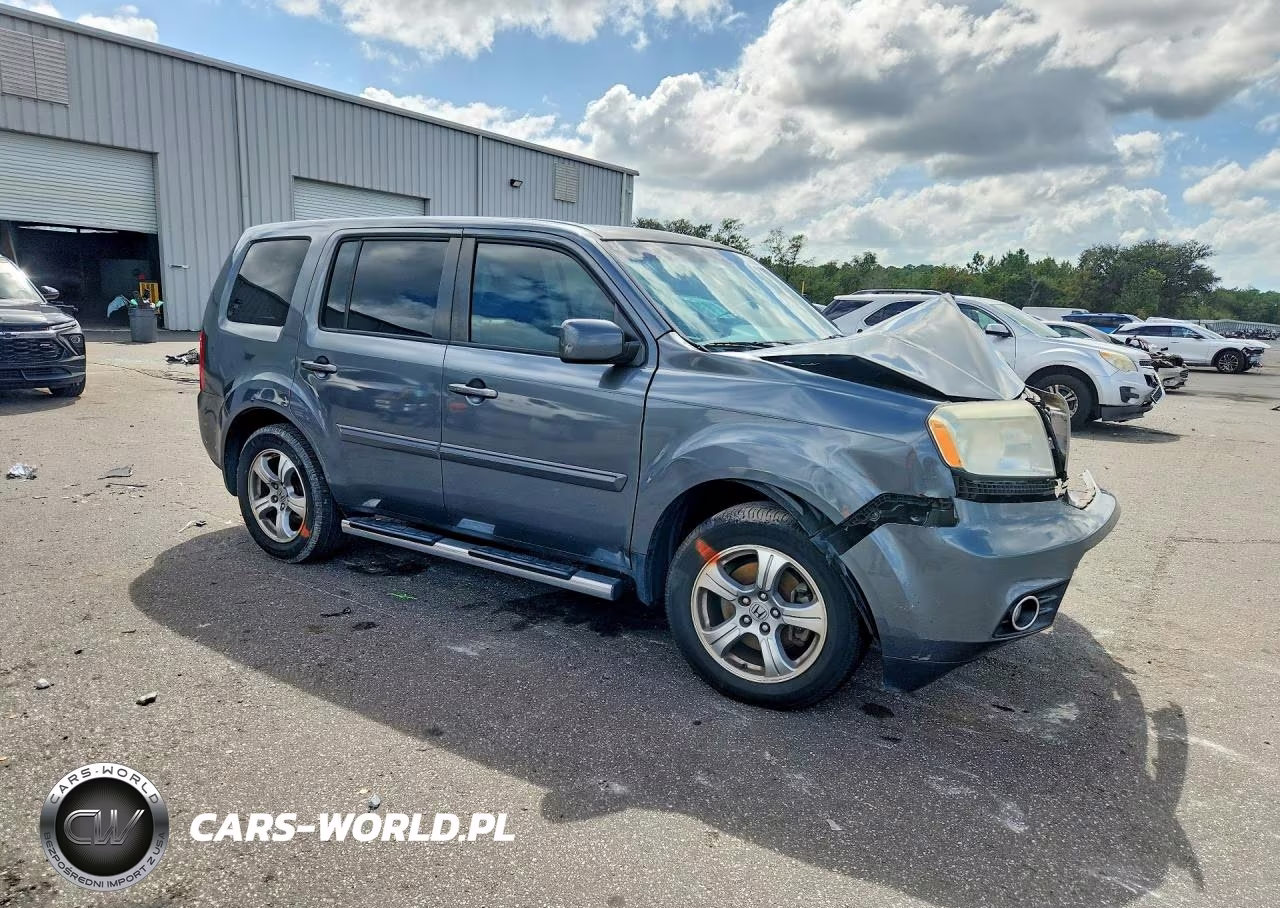 2013 Honda Pilot Exl VIN:5FNYF3H57DB007084 - 4