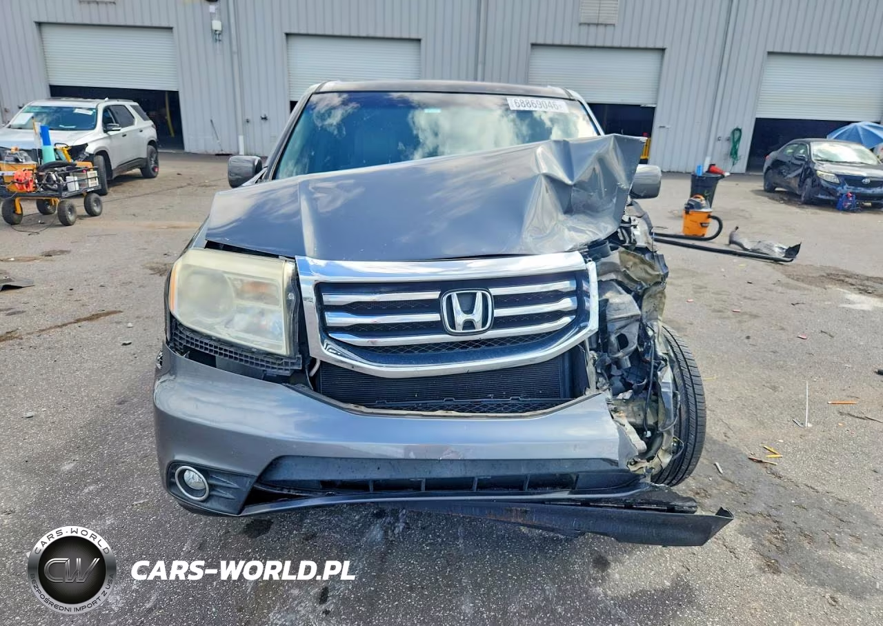 2013 Honda Pilot Exl VIN:5FNYF3H57DB007084 - 5