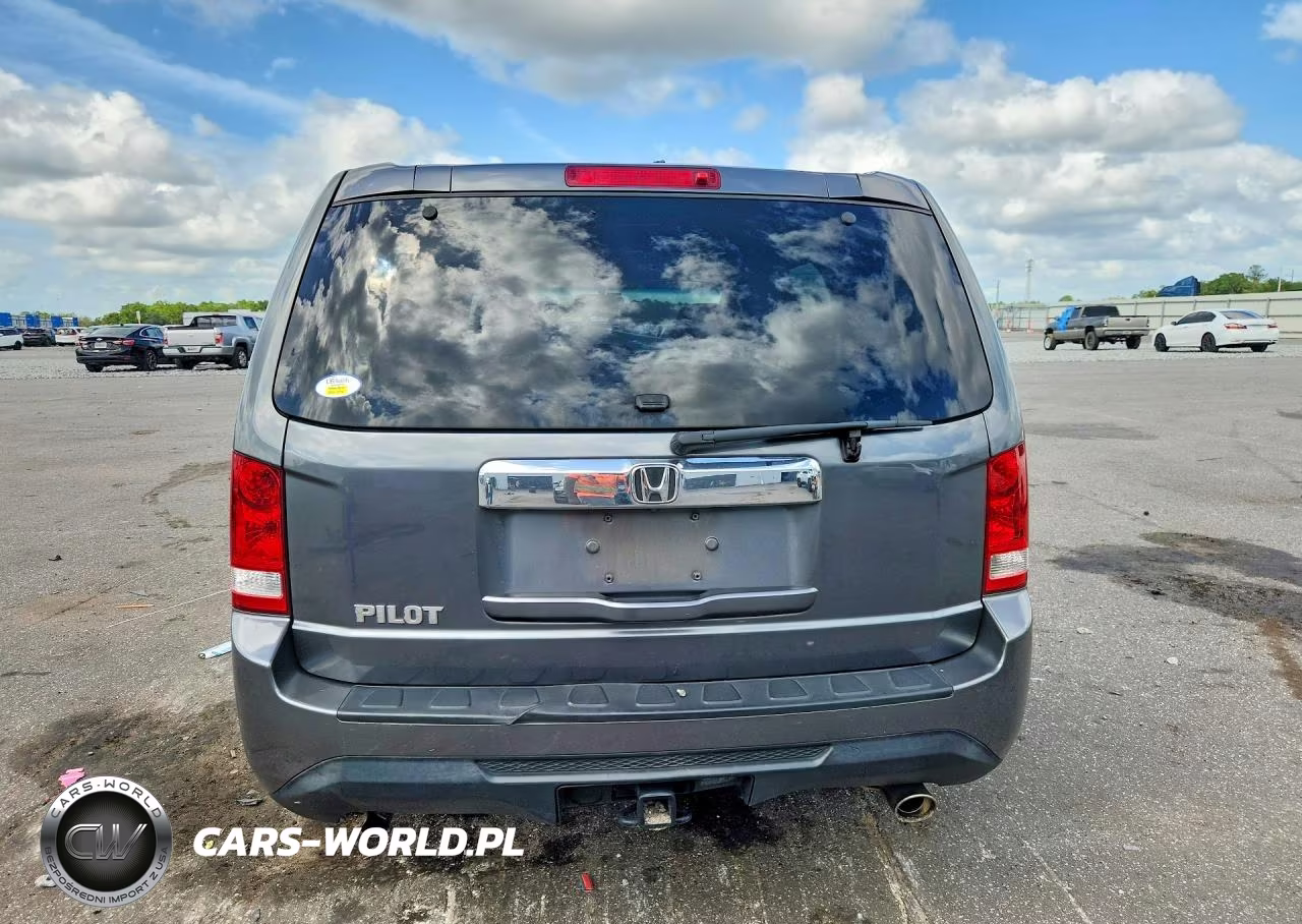 2013 Honda Pilot Exl VIN:5FNYF3H57DB007084 - 6