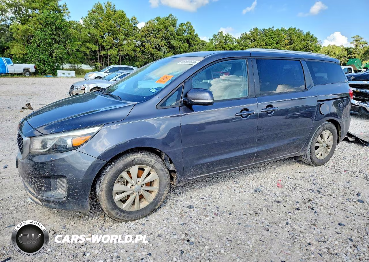 2016 Kia Sedona Lx VIN:KNDMB5C13G6216364 - 1