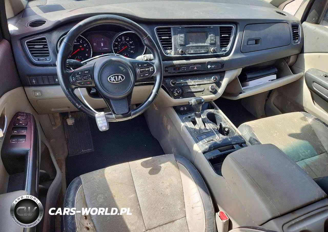2016 Kia Sedona Lx VIN:KNDMB5C13G6216364 - 8