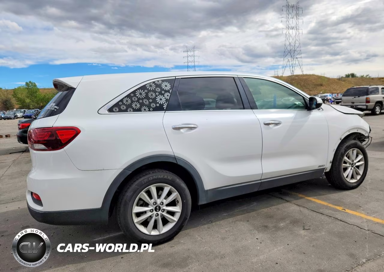 2019 Kia Sorento Lx V6 VIN:5XYPGDA58KG463612 - 3