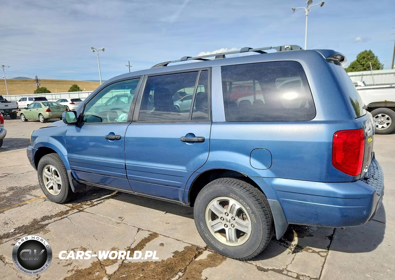 2003 Honda Pilot Exl VIN:2HKYF185X3H525646 - 2