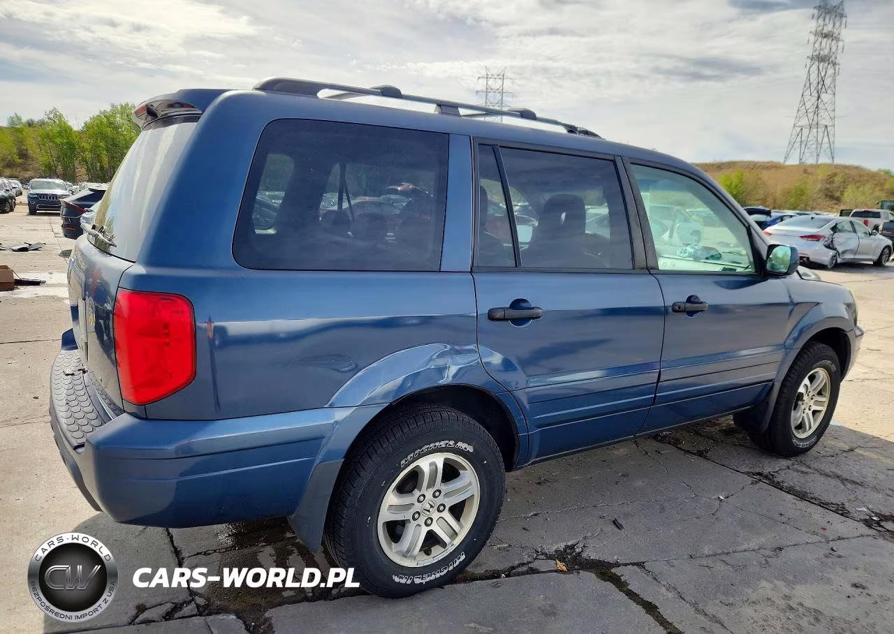 2003 Honda Pilot Exl VIN:2HKYF185X3H525646 - 3