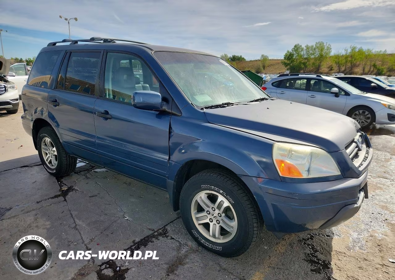 2003 Honda Pilot Exl VIN:2HKYF185X3H525646 - 4