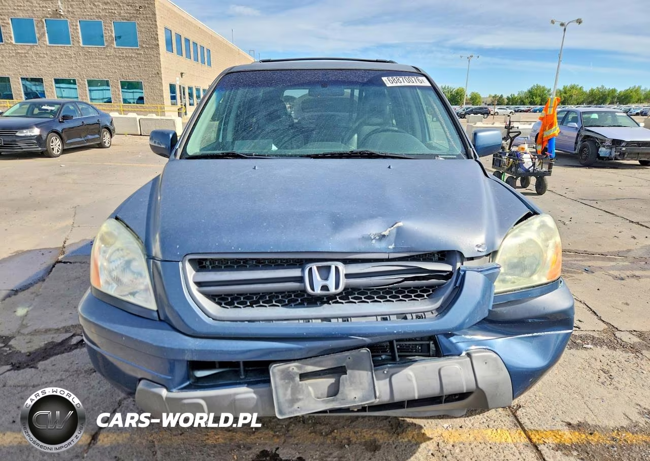 2003 Honda Pilot Exl VIN:2HKYF185X3H525646 - 5