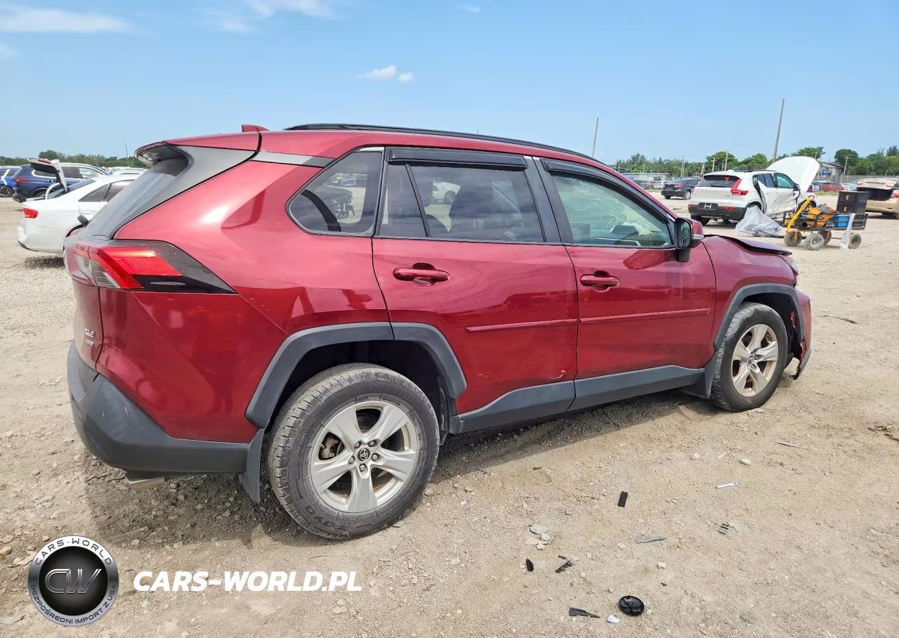 2019 Toyota Rav4 Xle VIN:JTMP1RFV2KD037291 - 3