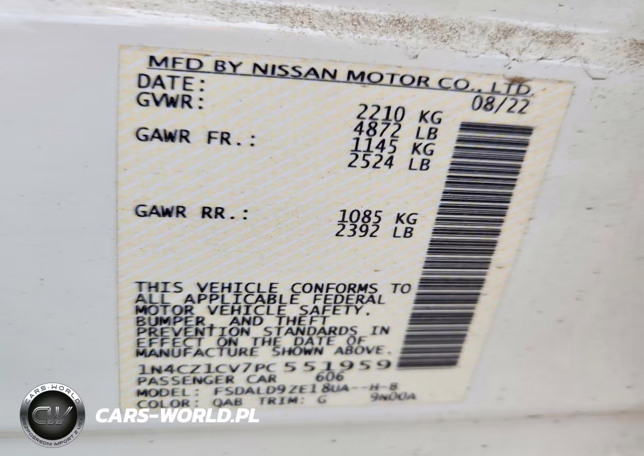 2023 Nissan Leaf Sv Plus VIN:1N4CZ1CV7PC551959 - 13
