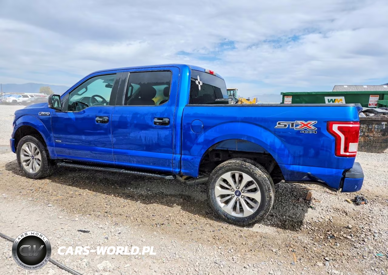 2017 Ford F150 Supercrew VIN:1FTEW1EG8HKD54204 - 2