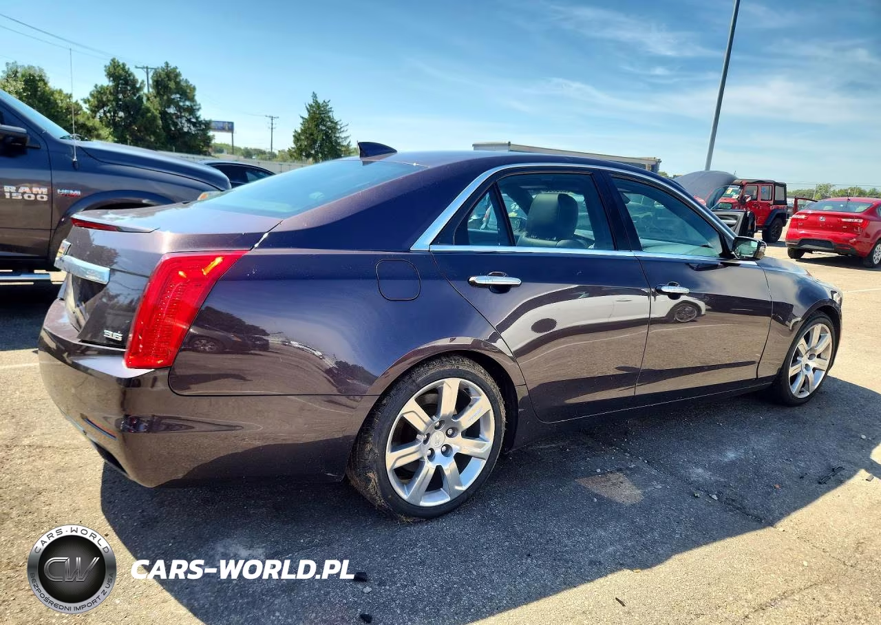 2015 Cadillac Cts Premium Collection VIN:1G6AT5S31F0100247 - 3
