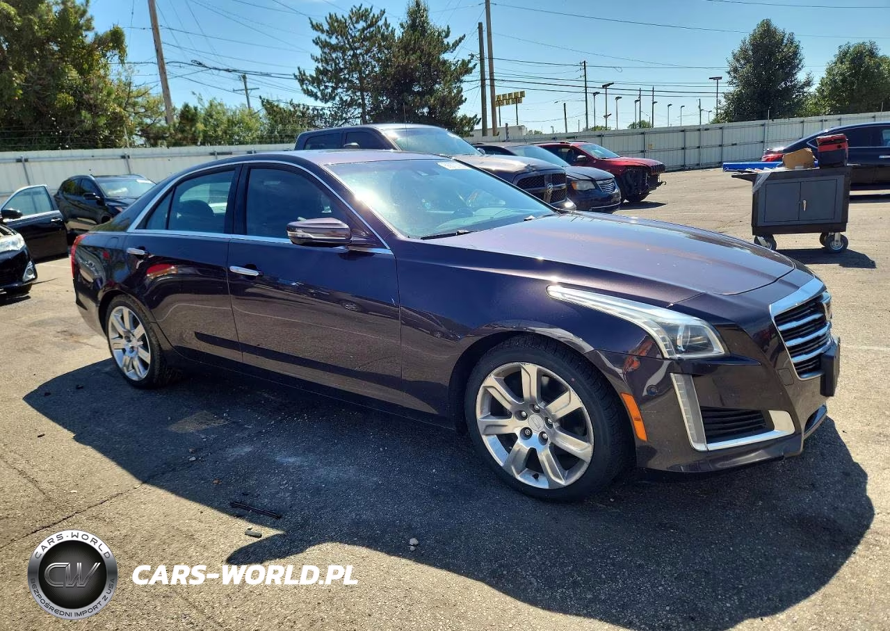 2015 Cadillac Cts Premium Collection VIN:1G6AT5S31F0100247 - 4