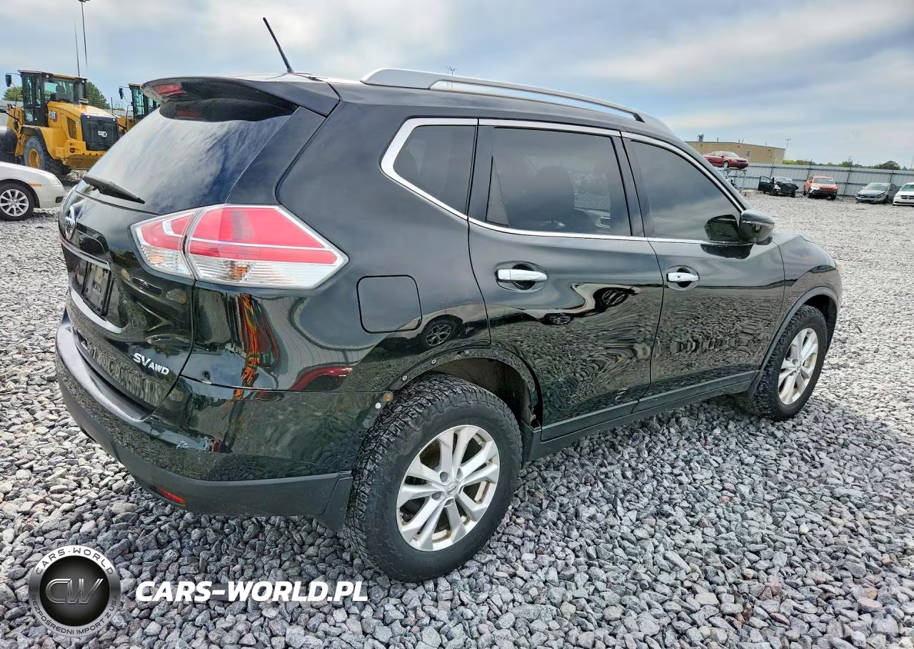 2016 Nissan Rogue Sv VIN:JN8AT2MV7GW139227 - 3