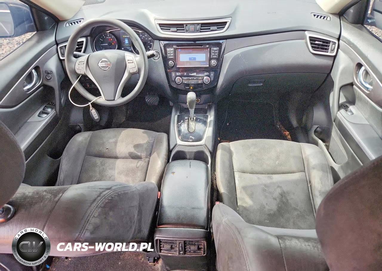 2016 Nissan Rogue Sv VIN:JN8AT2MV7GW139227 - 8