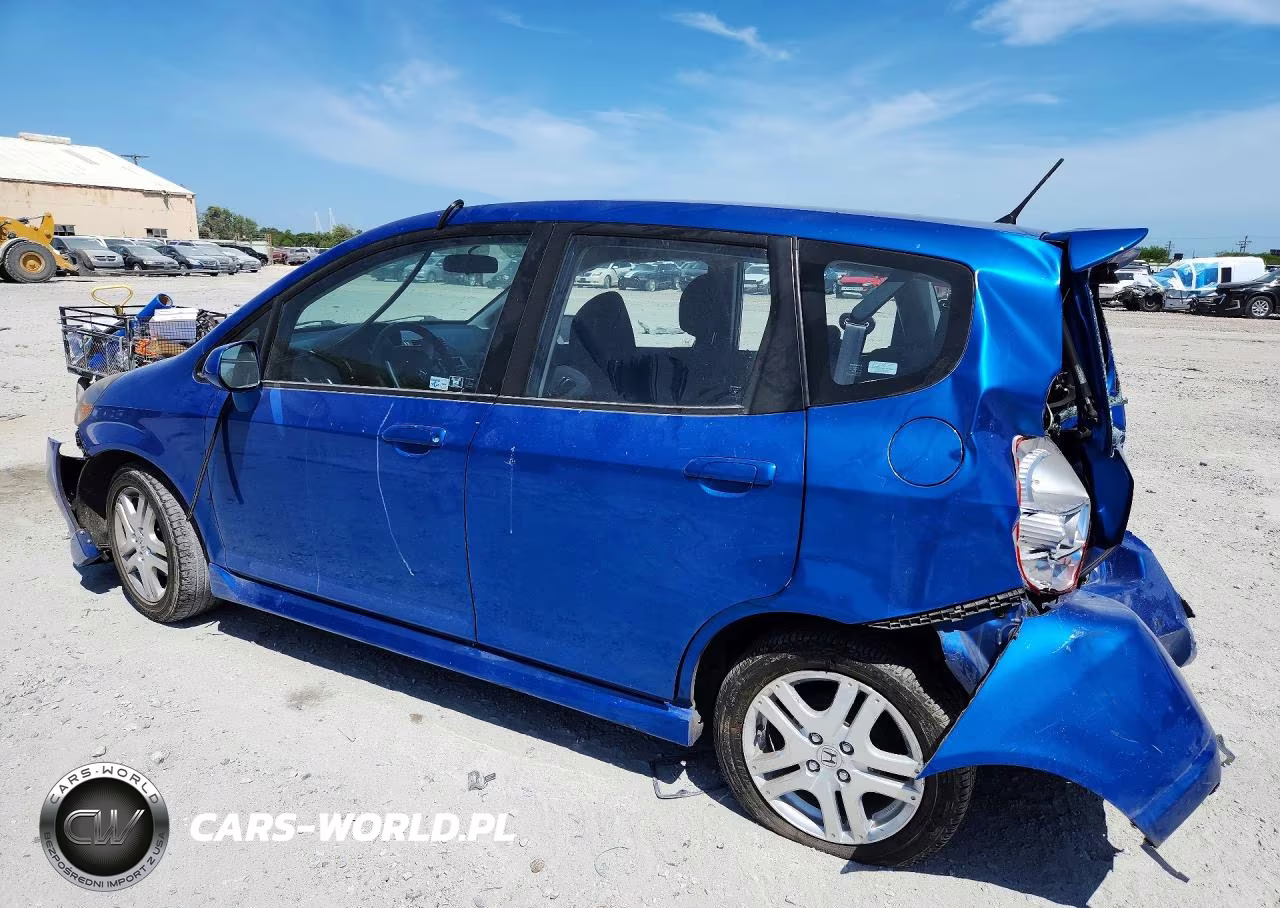 2007 Honda Fit S VIN:JHMGD38657S004653 - 2