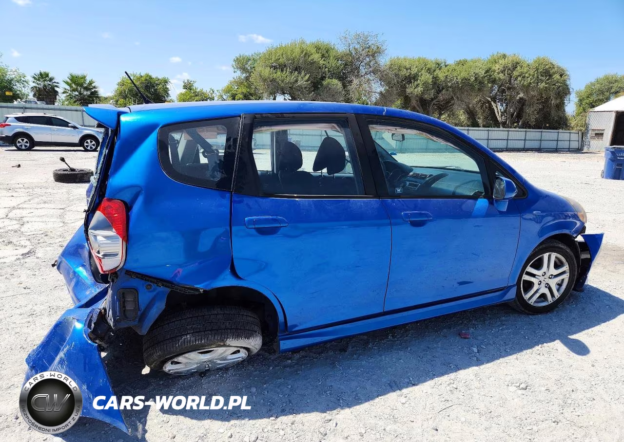 2007 Honda Fit S VIN:JHMGD38657S004653 - 3
