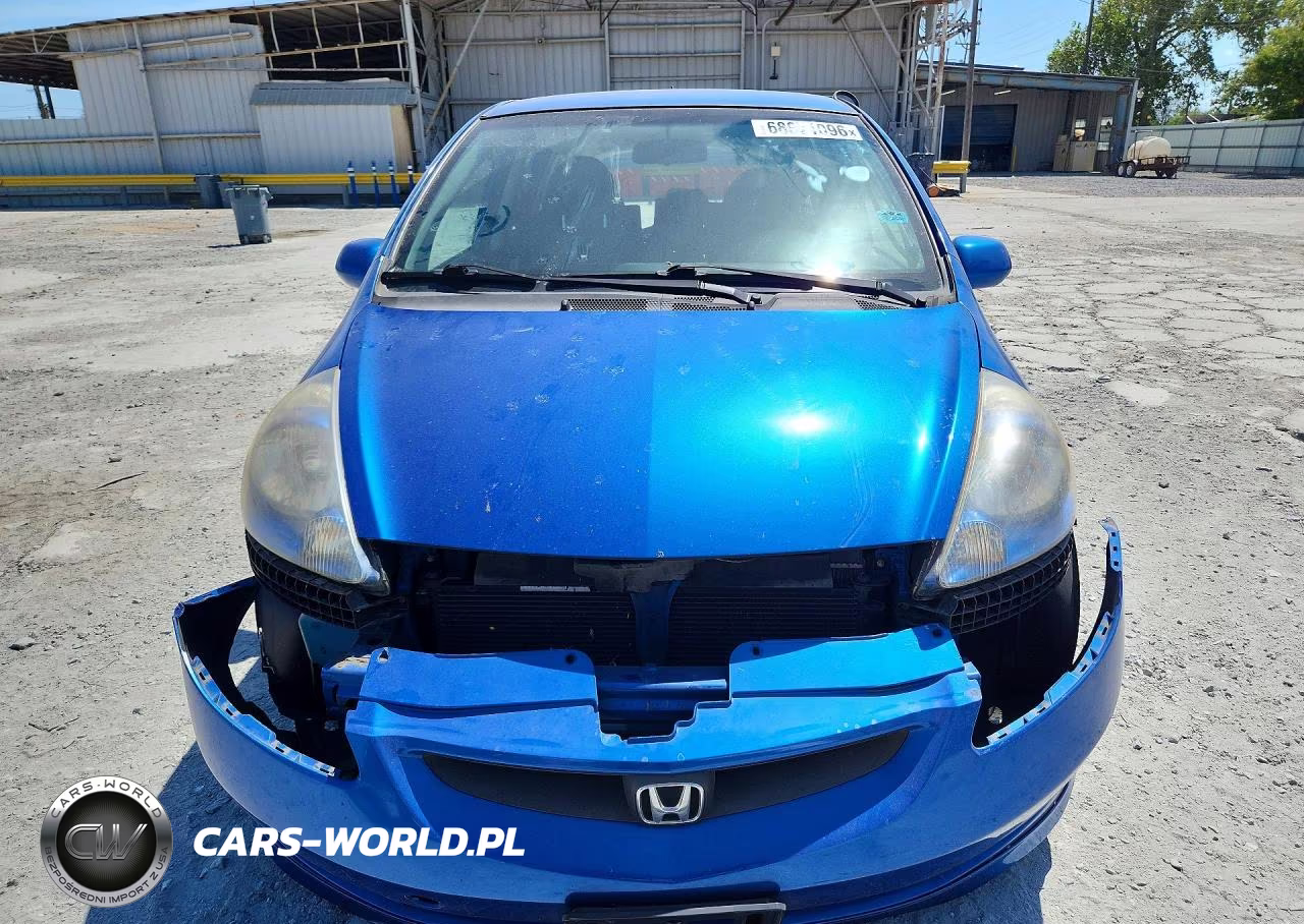 2007 Honda Fit S VIN:JHMGD38657S004653 - 5