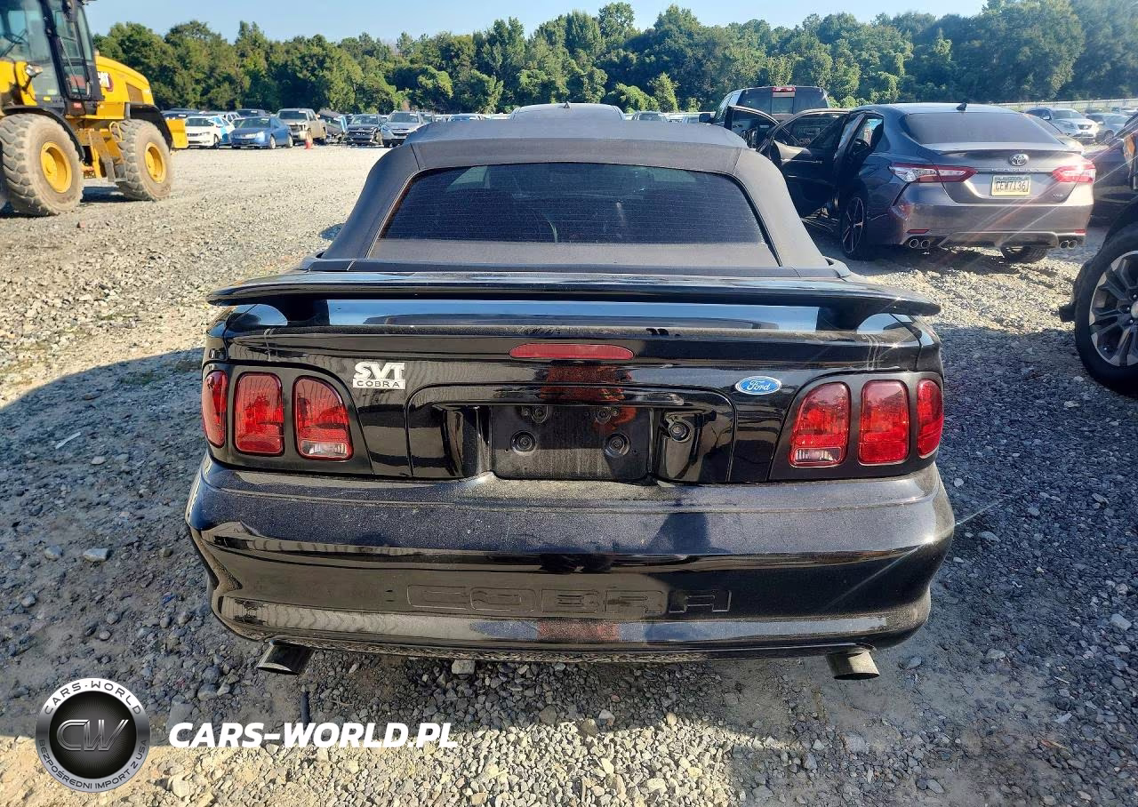 1996 Ford Mustang Cobra VIN:1FALP46V1TF189610 - 6
